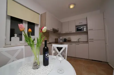 Tlocrt objekta Apartments with parking space Supetar, Brac - 12489