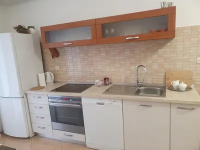 Kuhinja ili čajna kuhinja u objektu Apartments Srzic NO1