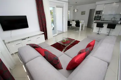 TV i/ili zabavni centar u objektu Villa Domus