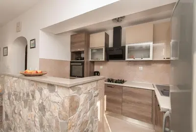 Kuhinja ili čajna kuhinja u objektu Apartment Lelas