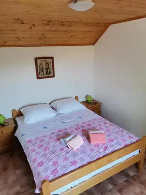 Krevet ili kreveti u jedinici u objektu Holiday home Oliva cottage