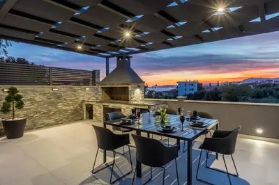 Balkon ili terasa u objektu Villa D&D Excelsior