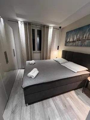 Krevet ili kreveti u jedinici u objektu Apartmani Cvitanovic