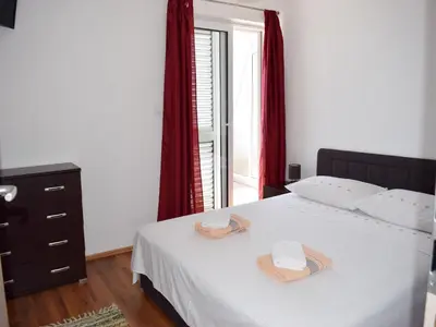 Krevet ili kreveti u jedinici u objektu Apartments Andrea