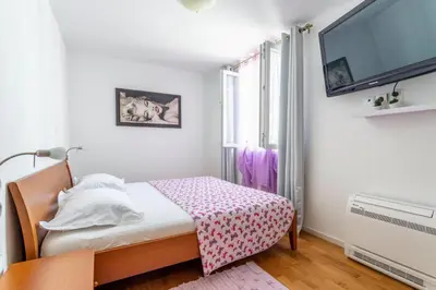 Krevet ili kreveti u jedinici u objektu Apartment Zara Supetar