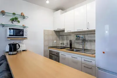 Kuhinja ili čajna kuhinja u objektu Apartment Zara Supetar