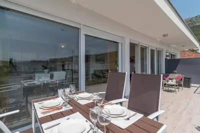 Balkon ili terasa u objektu Apartments Radica