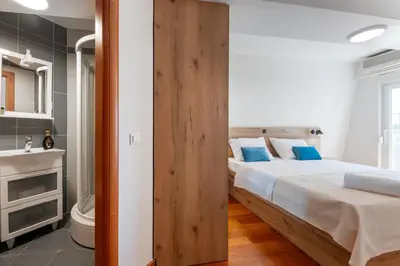 Krevet ili kreveti u jedinici u objektu Apartman Zdravka