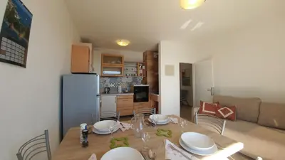 Kuhinja ili čajna kuhinja u objektu Apartments Dream Island