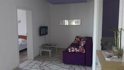 TV i/ili zabavni centar u objektu Apartments with a parking space Bol, Brac - 12288