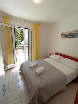 Krevet ili kreveti u jedinici u objektu Seaside house for families with children Cove Kruseva, Hvar - 12459