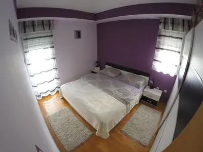 Krevet ili kreveti u jedinici u objektu Apartments with WiFi Omis - 12525