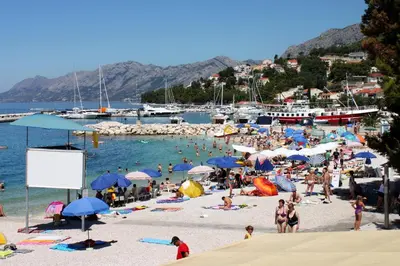 Tlocrt objekta Apartments with WiFi Baska Voda, Makarska - 12509