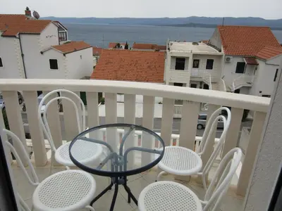 Tlocrt objekta Apartments with a parking space Bol, Brac - 12474