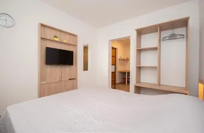 TV i/ili zabavni centar u objektu Apartments Zecic