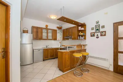 Kuhinja ili čajna kuhinja u objektu Apartment Denis