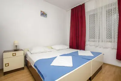 Krevet ili kreveti u jedinici u objektu Apartments Anka 50m from the beach