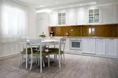 Kuhinja ili čajna kuhinja u objektu Apartments Villa Barbara