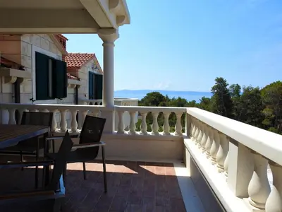 Balkon ili terasa u objektu Apartments Villa Barbara