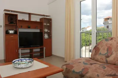 TV i/ili zabavni centar u objektu Apartment Marina