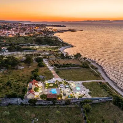 Seaside luxury villa with a swimming pool Supetar