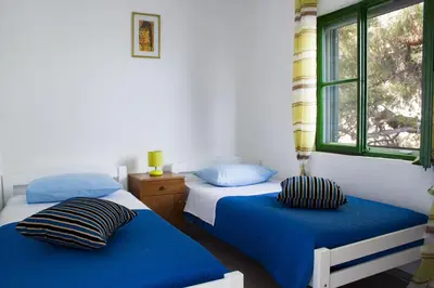 Krevet ili kreveti u jedinici u objektu Seaside house for families with children Cove Pakomina, Hvar - 12702