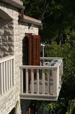 Balkon ili terasa u objektu Apartments by the sea Bol, Brac - 2905