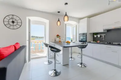 Kuhinja ili čajna kuhinja u objektu Apartment Barbara