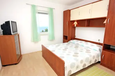 Krevet ili kreveti u jedinici u objektu Apartments with a parking space Bol, Brac - 5640