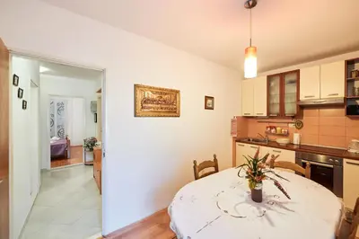 Kuhinja ili čajna kuhinja u objektu Sv. Ilija Apartment - Vila Biokova