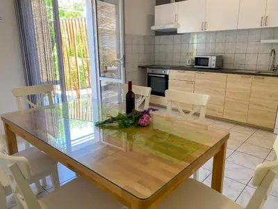 Kuhinja ili čajna kuhinja u objektu Apartment Vjeko