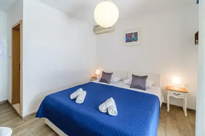 Krevet ili kreveti u jedinici u objektu Rooms Anna