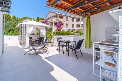 Balkon ili terasa u objektu Rooms Anna