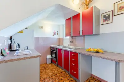 Kuhinja ili čajna kuhinja u objektu Apartment Mia