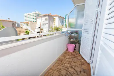 Balkon ili terasa u objektu Apartmani Marina