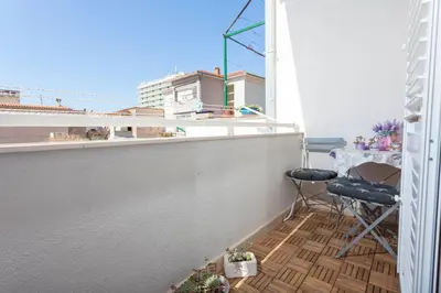 Balkon ili terasa u objektu Apartmani Marina