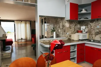 Kuhinja ili čajna kuhinja u objektu Apartment Aldica