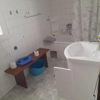 Kupaonica u objektu Robinson Luce