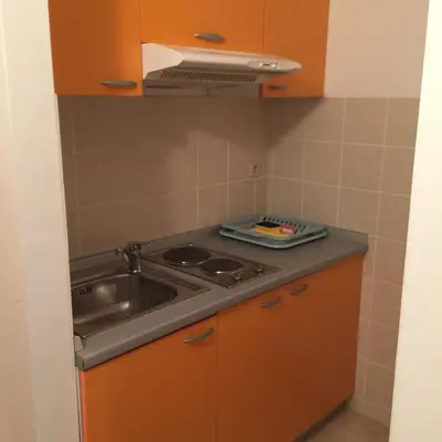 Kuhinja ili čajna kuhinja u objektu Apartments Gandalj