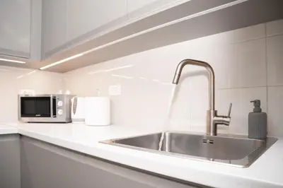 Kuhinja ili čajna kuhinja u objektu Apartment Alen