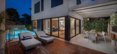Bazen u objektu Agapao Villas ili u blizini