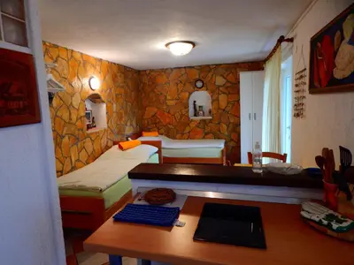Krevet ili kreveti u jedinici u objektu Adrienn Apartments