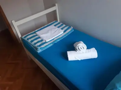 Krevet ili kreveti u jedinici u objektu Hostel Omiš