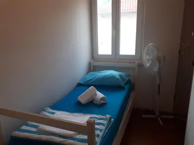 Krevet ili kreveti u jedinici u objektu Hostel Omiš