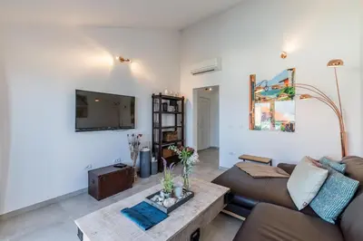 TV i/ili zabavni centar u objektu Villa Luce del Sole