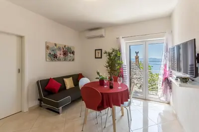 TV i/ili zabavni centar u objektu Apartments Petra