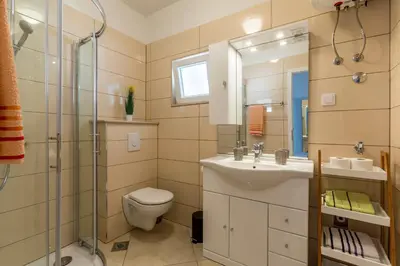 Kupaonica u objektu Apartments Petra