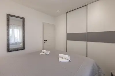 Krevet ili kreveti u jedinici u objektu Apartments Petra