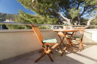 Balkon ili terasa u objektu Alpeza apartments