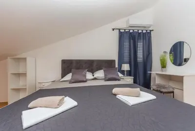 Krevet ili kreveti u jedinici u objektu Apartman MG Makarska